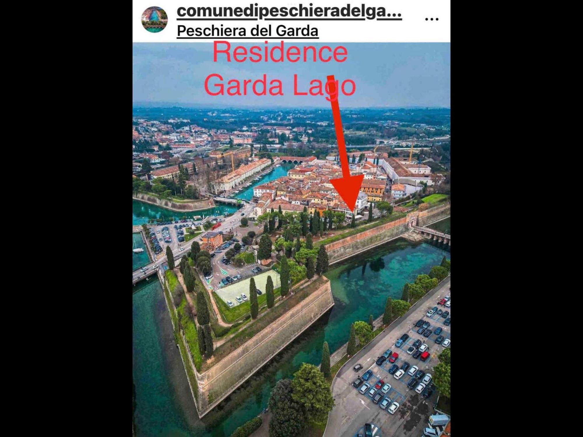 Residenza Giovanni Fronte Lago - Residence Garda Lago Πεσκιέρα ντελ Γκάρντα Εξωτερικό φωτογραφία